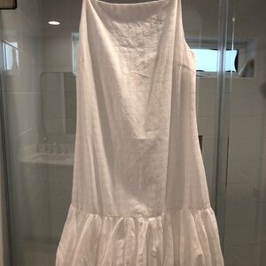 Dress, Trina Turk,white, tags on